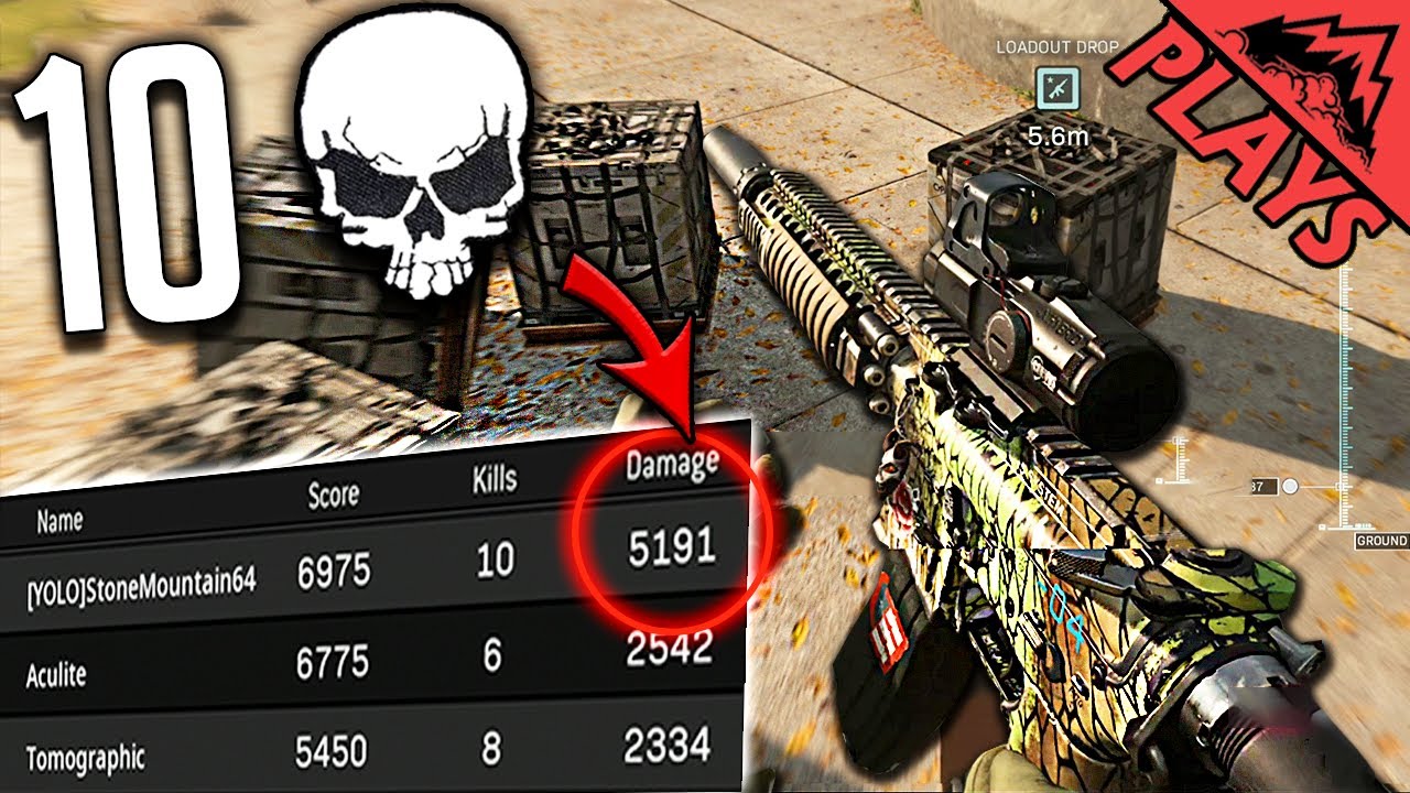 5,000 Damage Game w/ Aculite & Tomographic - Warzone Battle Royale