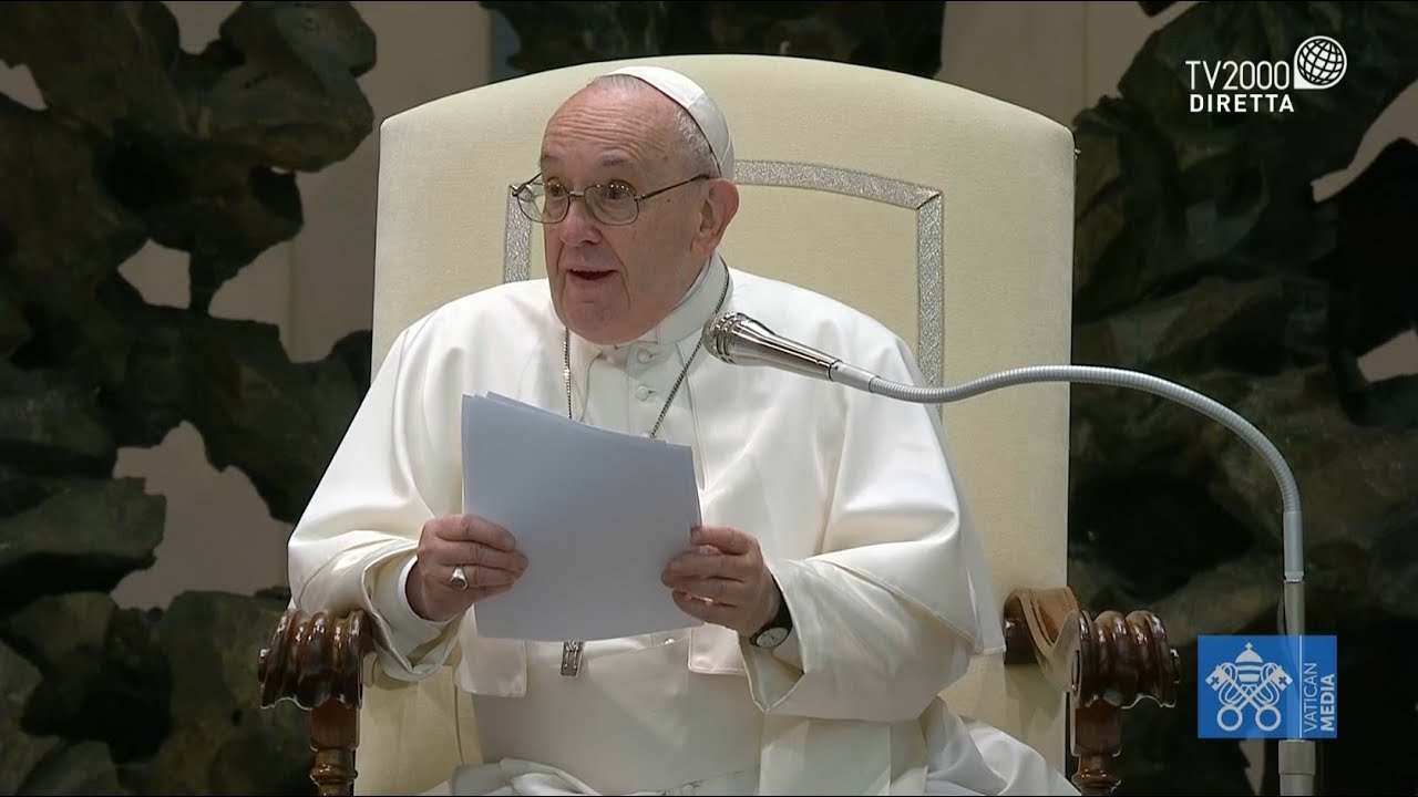 Papa Francesco, Udienza Generale del 1 dicembre 2021