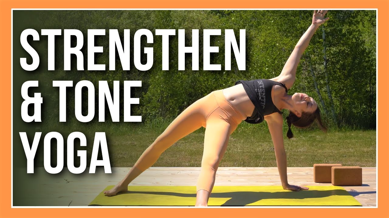 30 min Intermediate Vinyasa Yoga - Full Body Toning