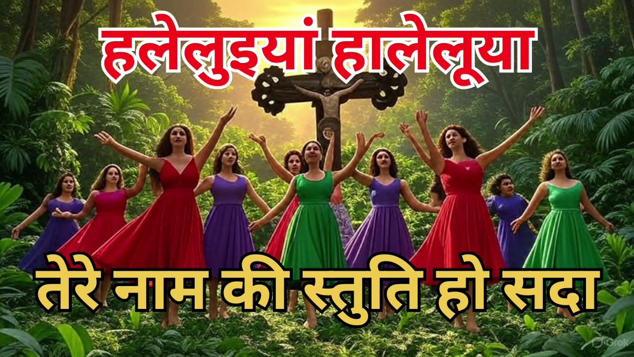 हेलेलुया हलेलुया तेरे नाम की स्तुति हो सदा #संग Haleluya Haleluya tere nam ki stuti ho sad #song 