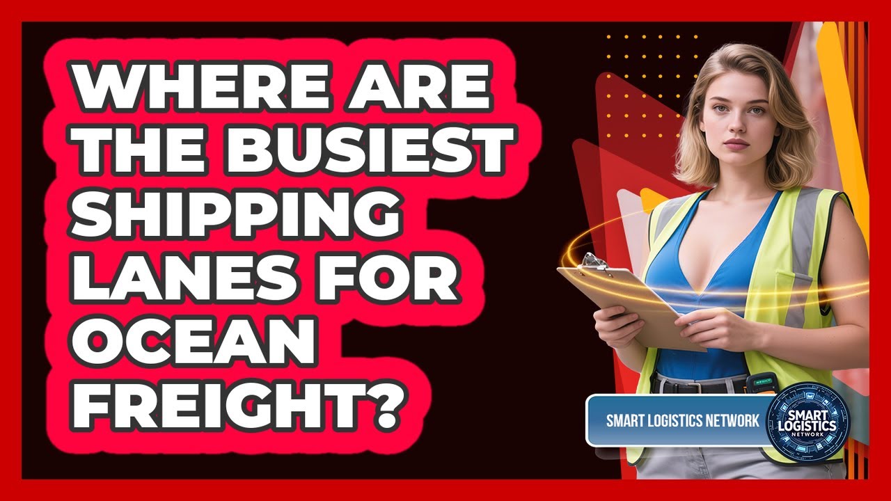 Where Are The Busiest Shipping Lanes For Ocean Freight? - Smart Logistics Network