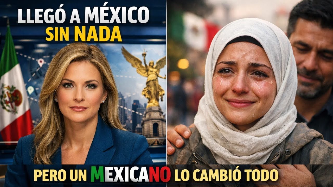 Cuando una refugiada siria llegó a México, no tenía NADA, pero un mexicano LO CAMBIÓ TODO
