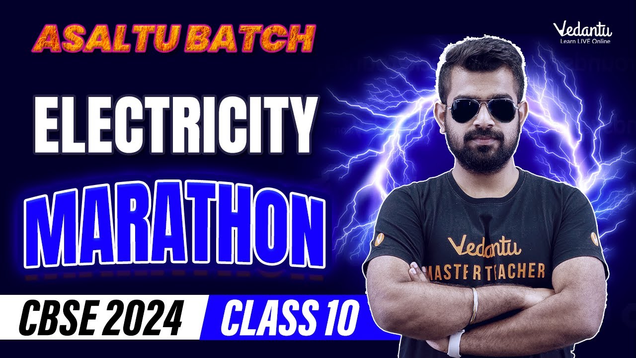 Electricity Marathon | Class 10 Physics | CBSE 2024 |🔥 Shimon Sir