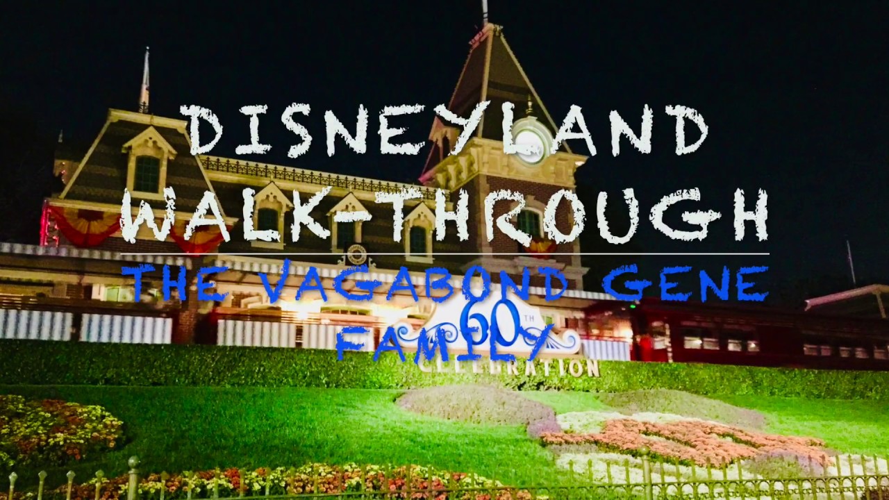 Disneyland Walk Through February 2018 4K