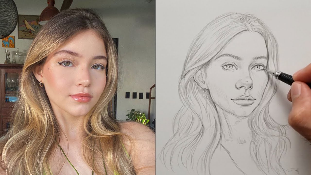 You Only Need a Circle to Draw a Perfect Face - Draw With Me | Ep 23