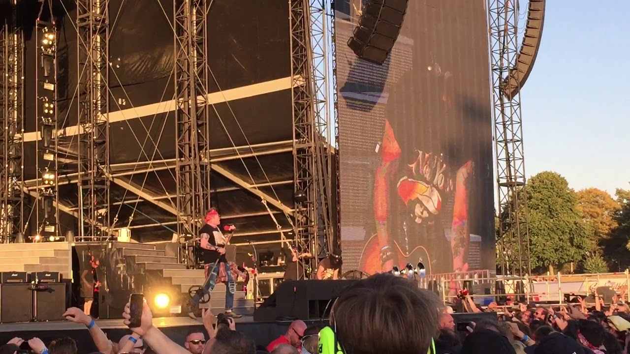 Guns N‘ Roses - Shadow of your Love 07.07.18 Leipzig