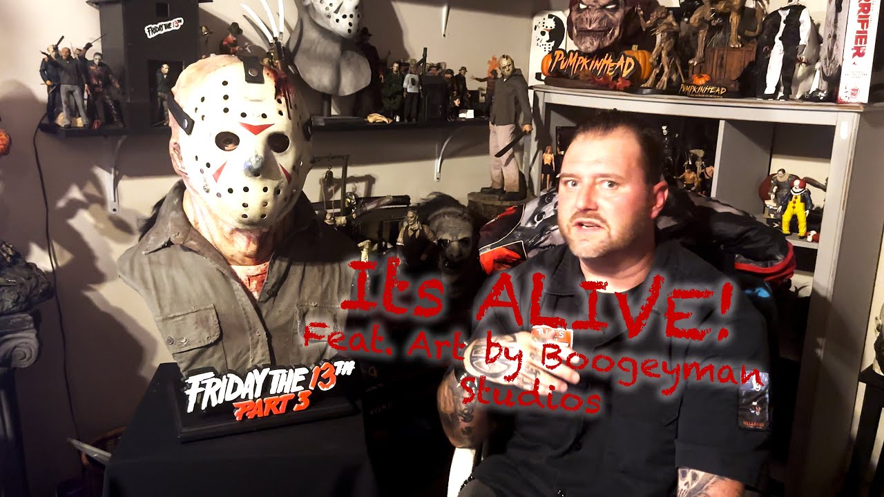 These Horror Busts Look ALIVE – Micheal Myers & Jason Vorhees by Brian Leonard!