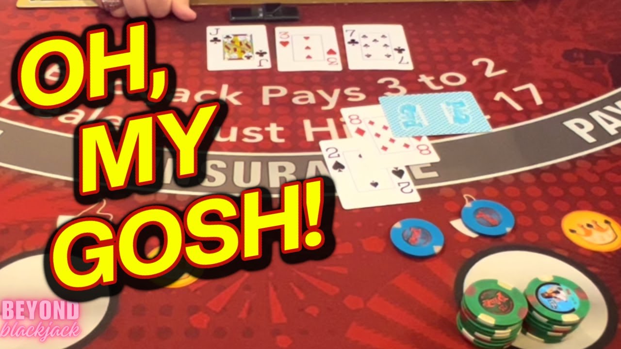 😮 INSANE RUN on Blackjack in Las Vegas