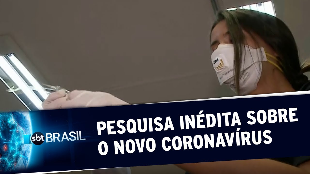 Pesquisa inédita pode revelar a real situação do novo coronavírus no país | SBT Brasil (02/04/20)