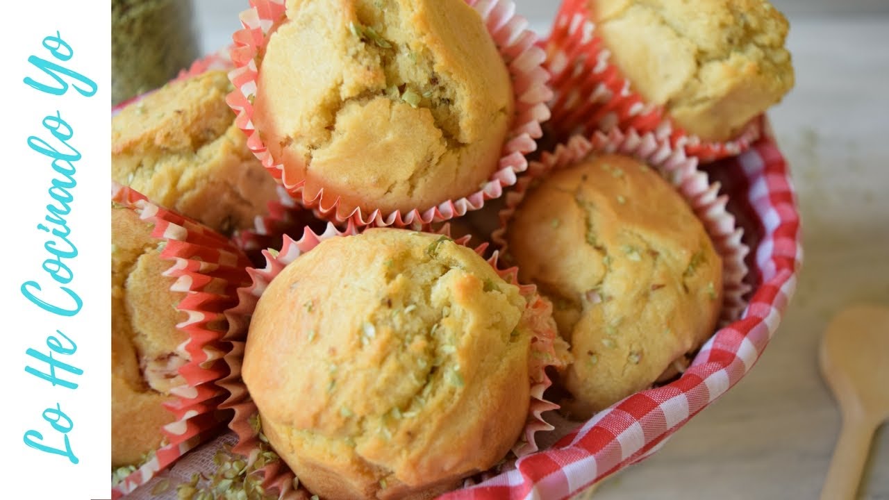 Receta de Muffins de Jamón y Queso | LHCY