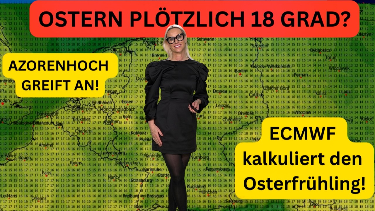 Krasser Oster-Hammer! Jetzt rechnet das ECMWF pl&ouml;tzlich 18 Grad &ndash; kommt der Fr&uuml;hlings-Knall?