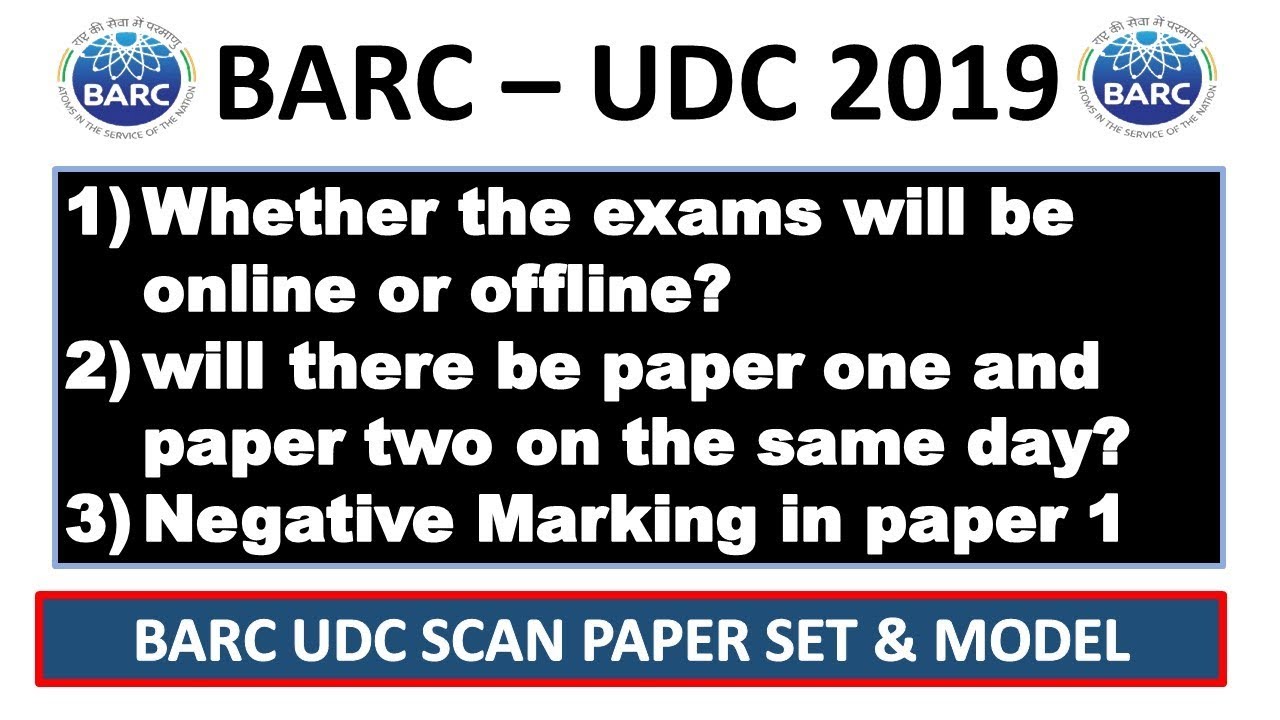 BARC UDC 2019 COMMENTS | Bhabha Atomic Research Centre | Government Job 2019