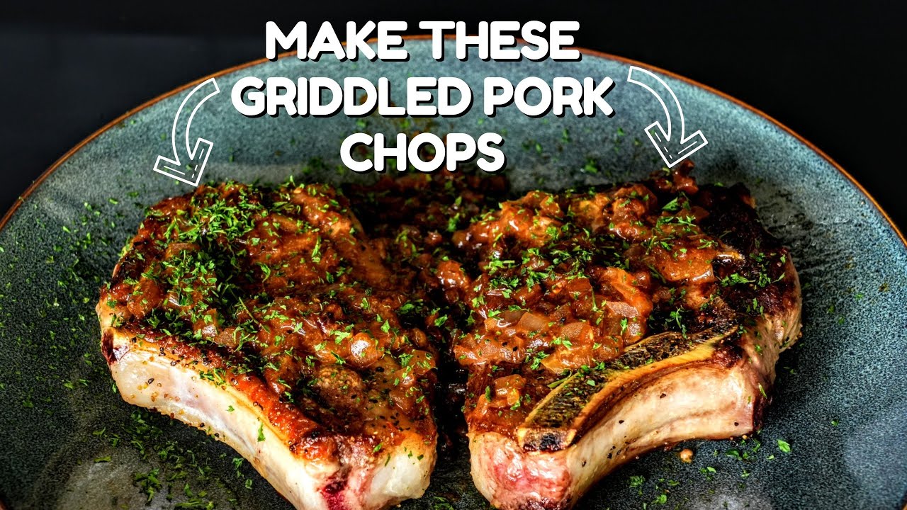Been making this PORK CHOP RECIPE for over 35 YEARS | Pit Boss Ultimate Griddle | JUICY Pork Chops