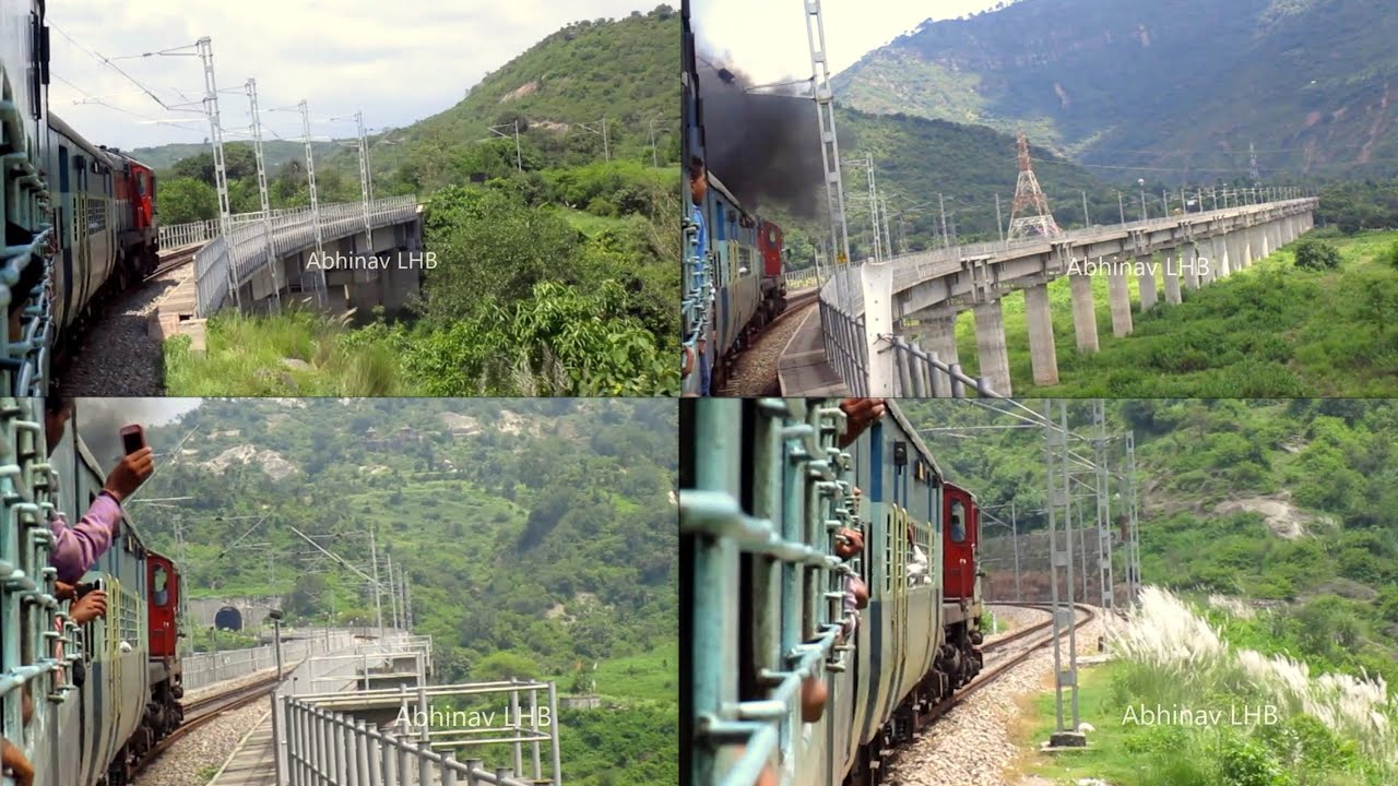 JAMMU - UDHAMPUR - KATRA (Mata Vaishno Devi) Railway Line - Indian Railways' Engineering Marvel