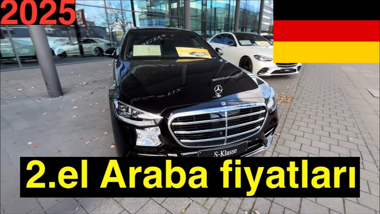 Almanya’da Araba Fiyatları 2025 | Sıfır ve İkinci El Araçlar Ne Kadar?