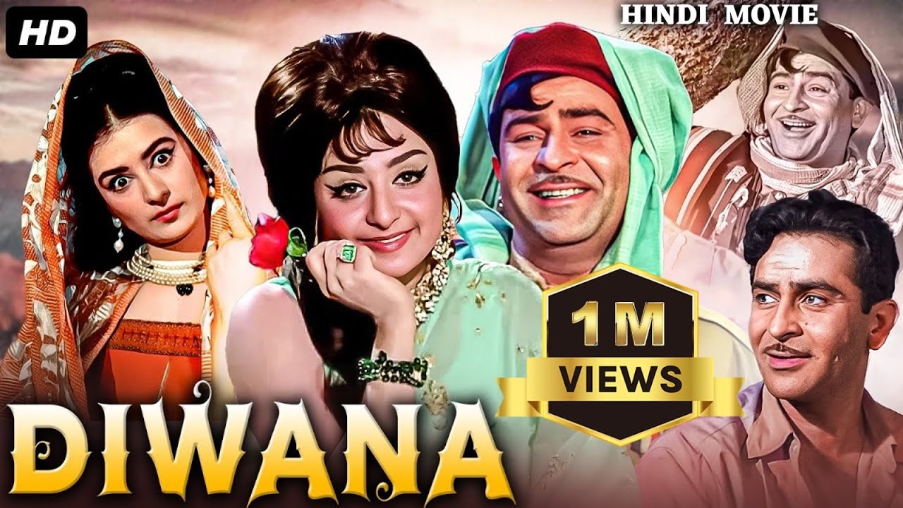 दीवाना DIWANA (1967) Full Hindi Movie | Raj Kapoor, Saira Banu | Old Classic Bollywood Movies
