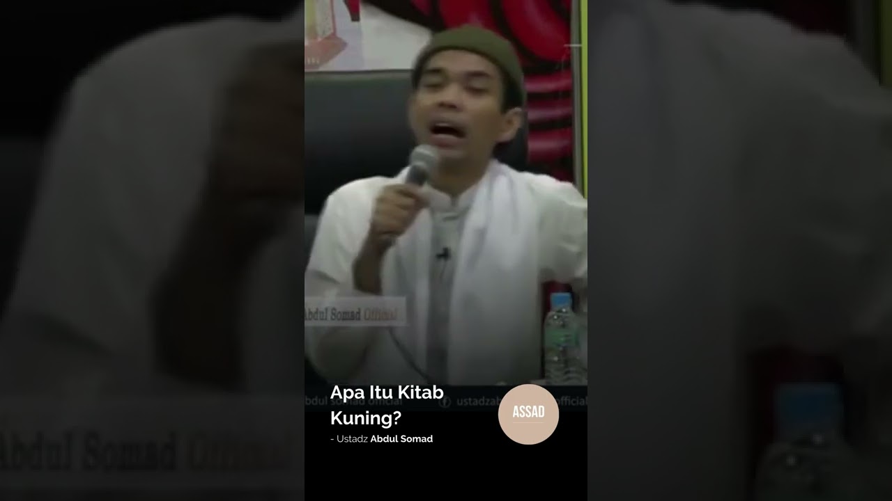 Apa Itu Kitab Kuning? - Ustadz Abdul Somad #shorts #kitabkuning #ustadzabdulsomad