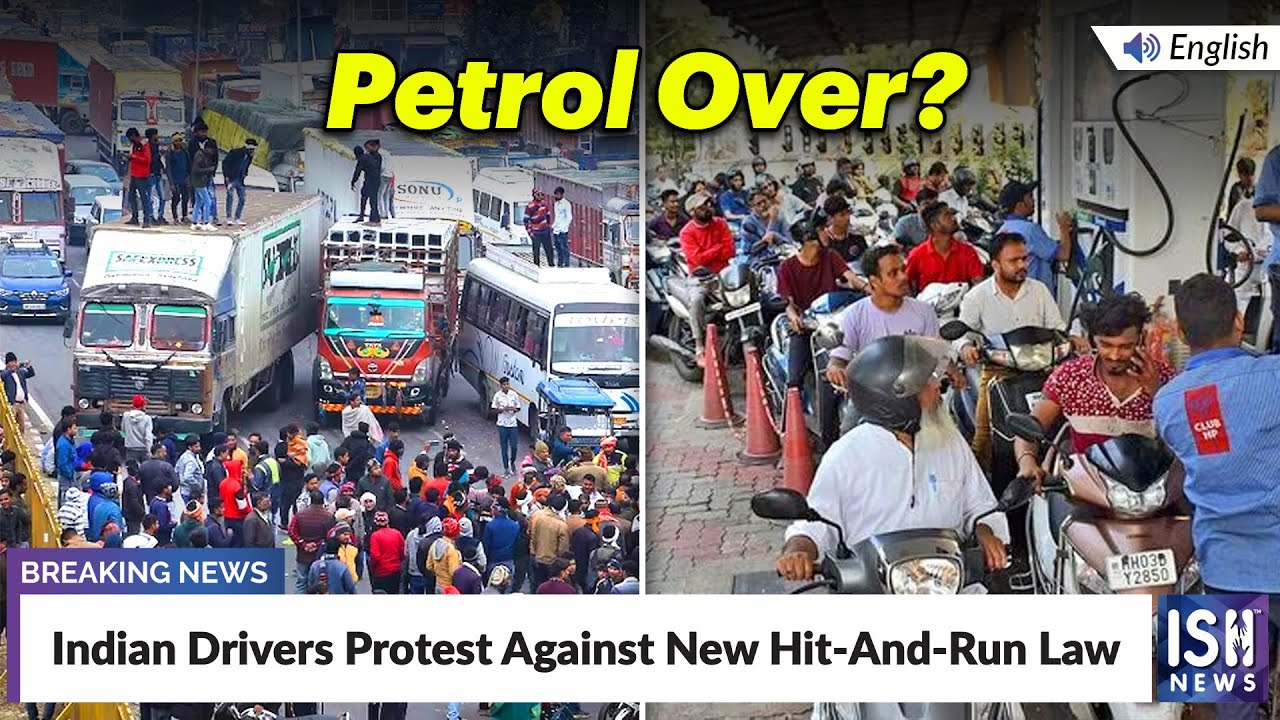 Indian Drivers Protest Against New Hit-And-Run Law | ISH News