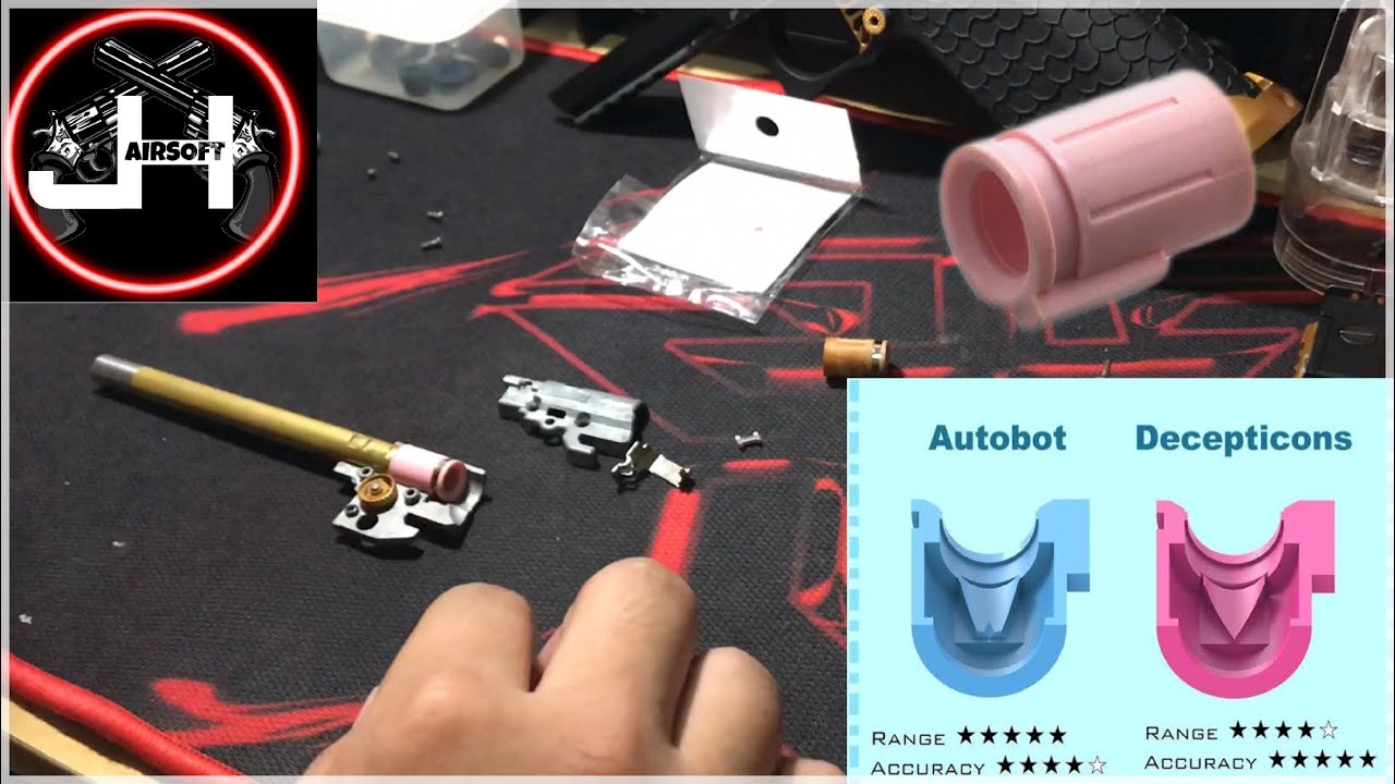 Installing New (Maple Leaf) Hop Up Rubber | Hi-Capa Airsoft | Tagalog