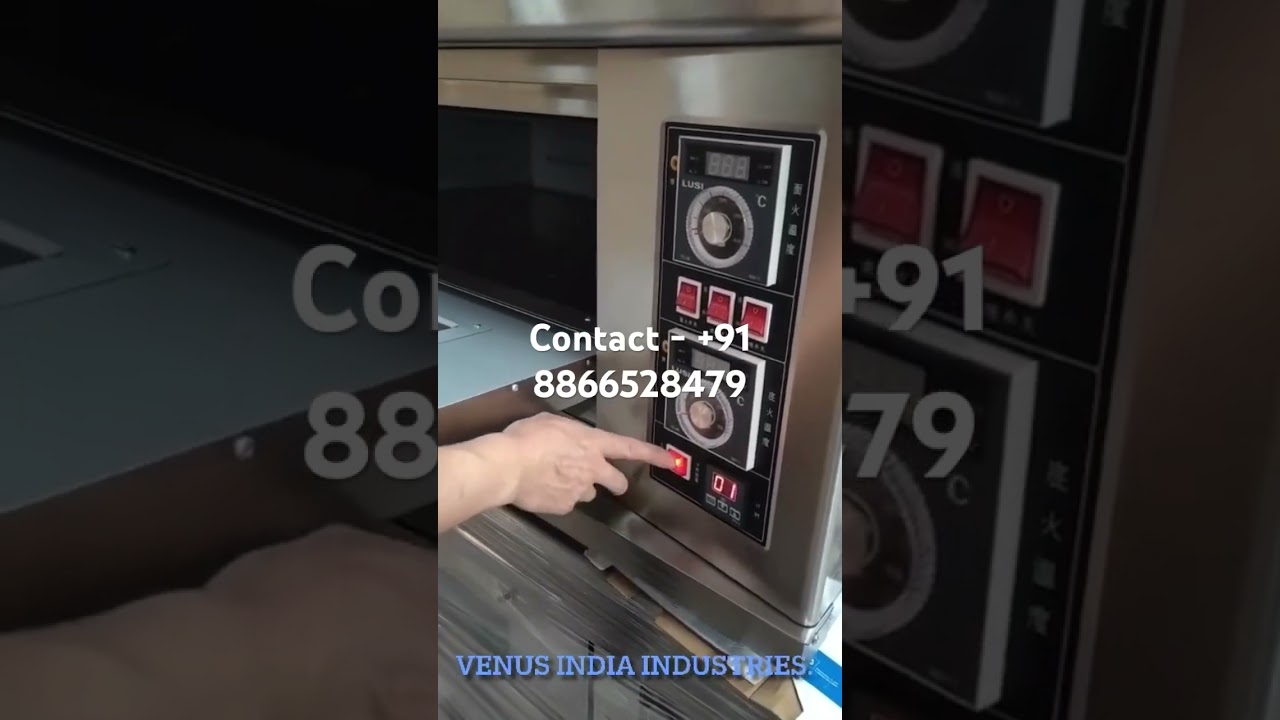 Venus gas oven Installation Video| Gas deck Oven | Bakery oven #deckoven #pizzaoven #electricoven