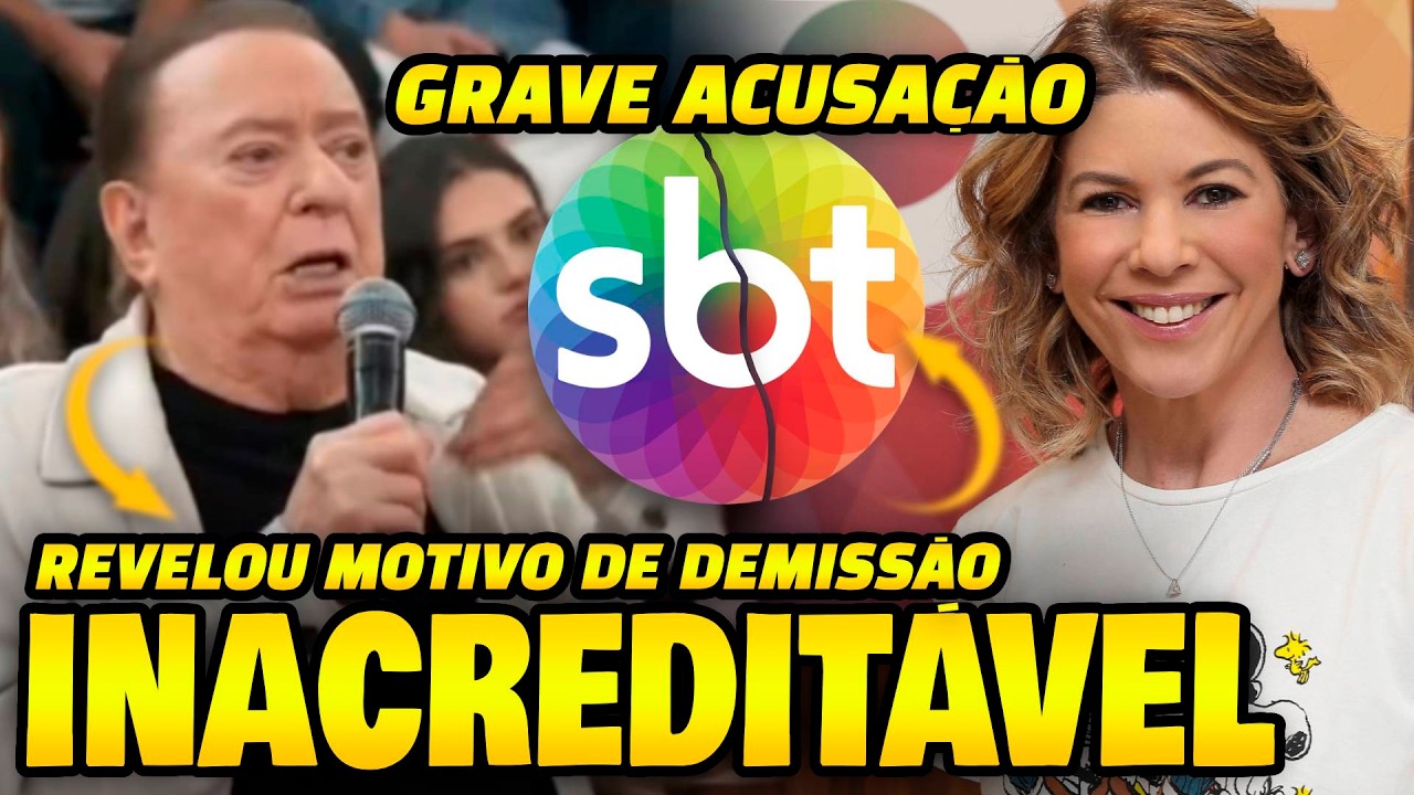 🚨Raul Gil faz grave acusação e fala sobre sua demissão do SBT