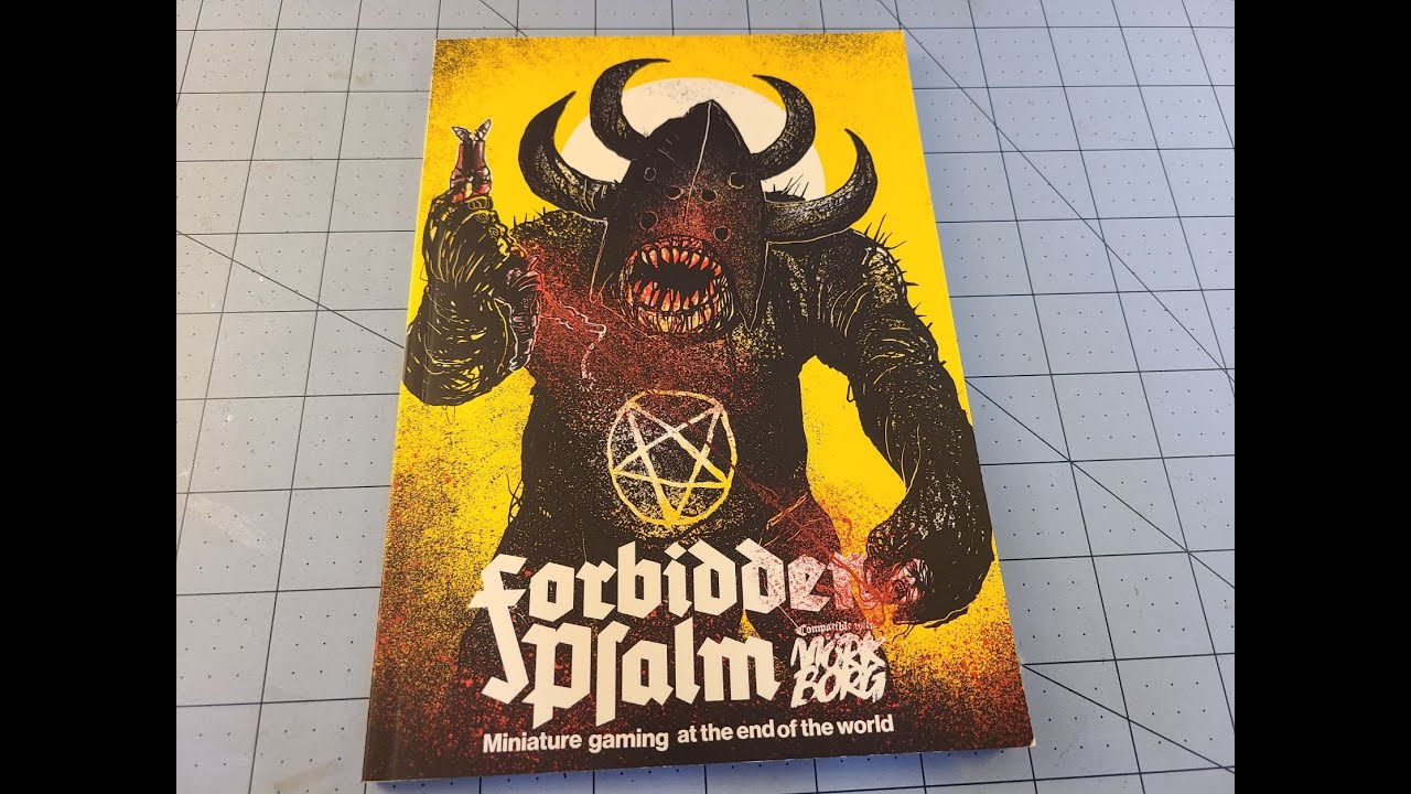 Forbidden Psalm, the dark metal skirmish RPG game!