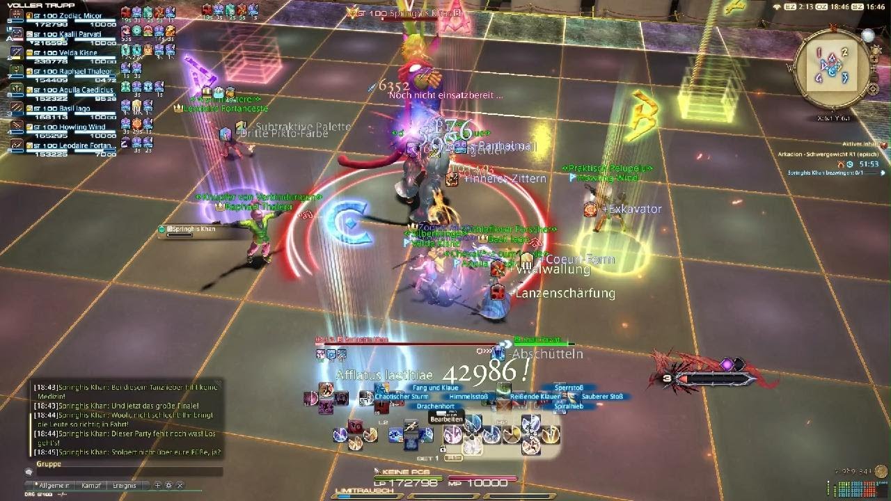 FINAL FANTASY XIV M5S Kill Dancing Green/Springhis Khan