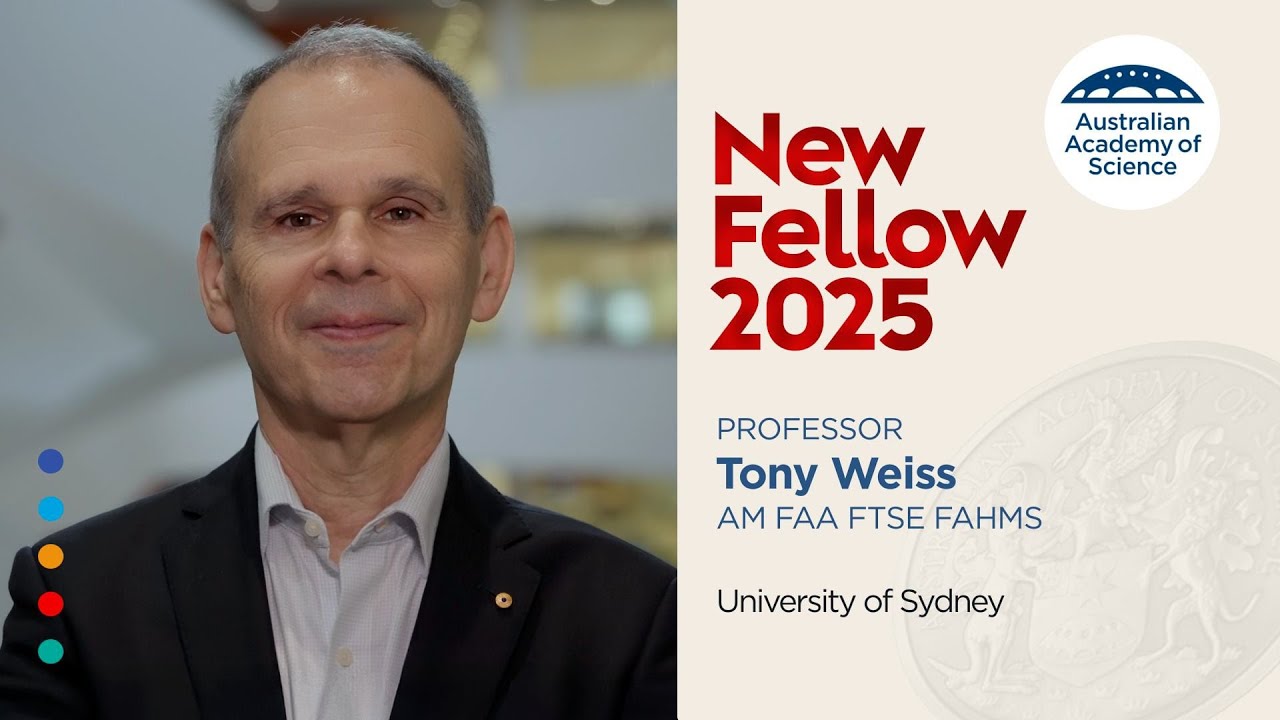 Professor Anthony Weiss AM FAA FTSE FAHMS – New Fellow of the Australian Academy of Science