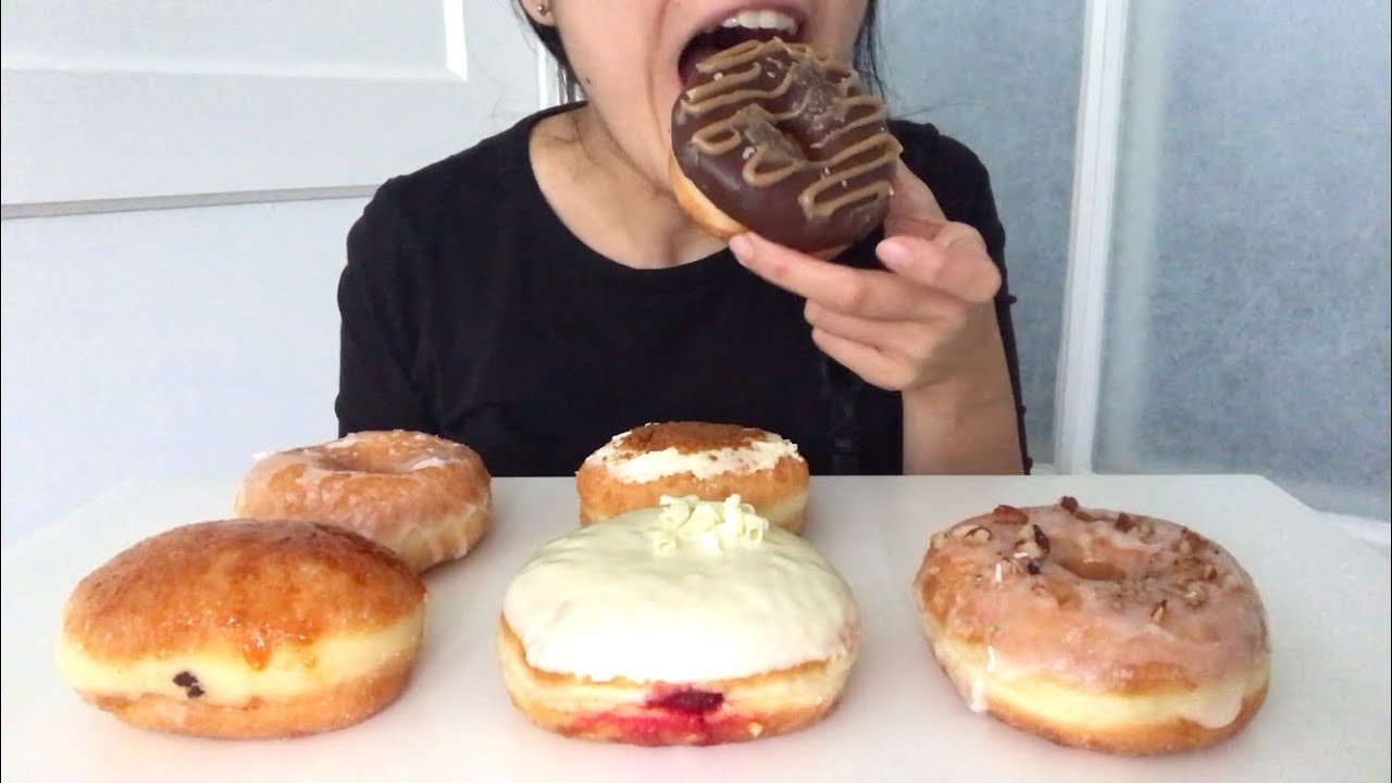 [MUKBANG] DONUTS ~ CheesecakE • Creme BruleE ~ 🍩 DONUTS
