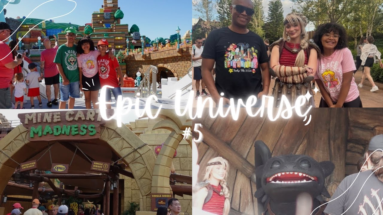 VLOG: NOVO PARQUE DA UNIVERSAL #epicuniverse 