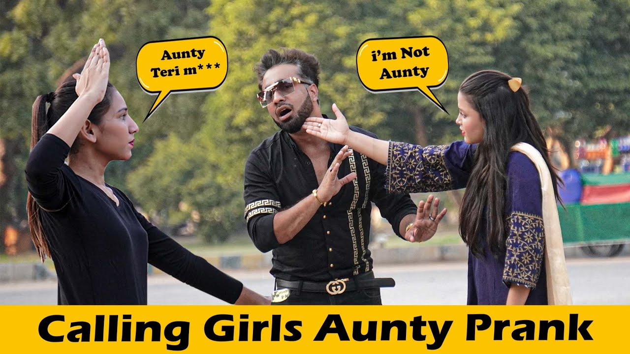 Calling Cute Girls AUNTY Prank | Prank in Pakistan @crazyhouse786