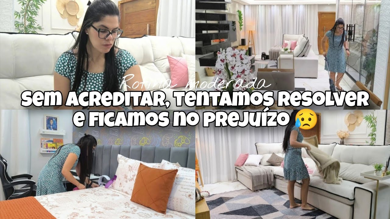 PROBLEMAS DE GENTE GRANDE 😥|  NÃO CONSEGUIMOS RESOLVER E FICAMOS NO PREJUÍZO | ROTINA MODERADA