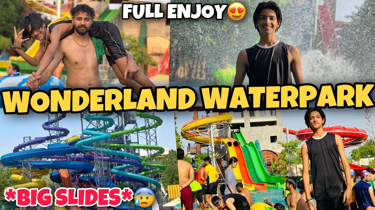 FULL ENJOY IN WONDERLAND 😍 |AA KI DEKHLYA BHOOT BANGLE CH😱 | BIG SLIDES 😳 | #randhawavlog