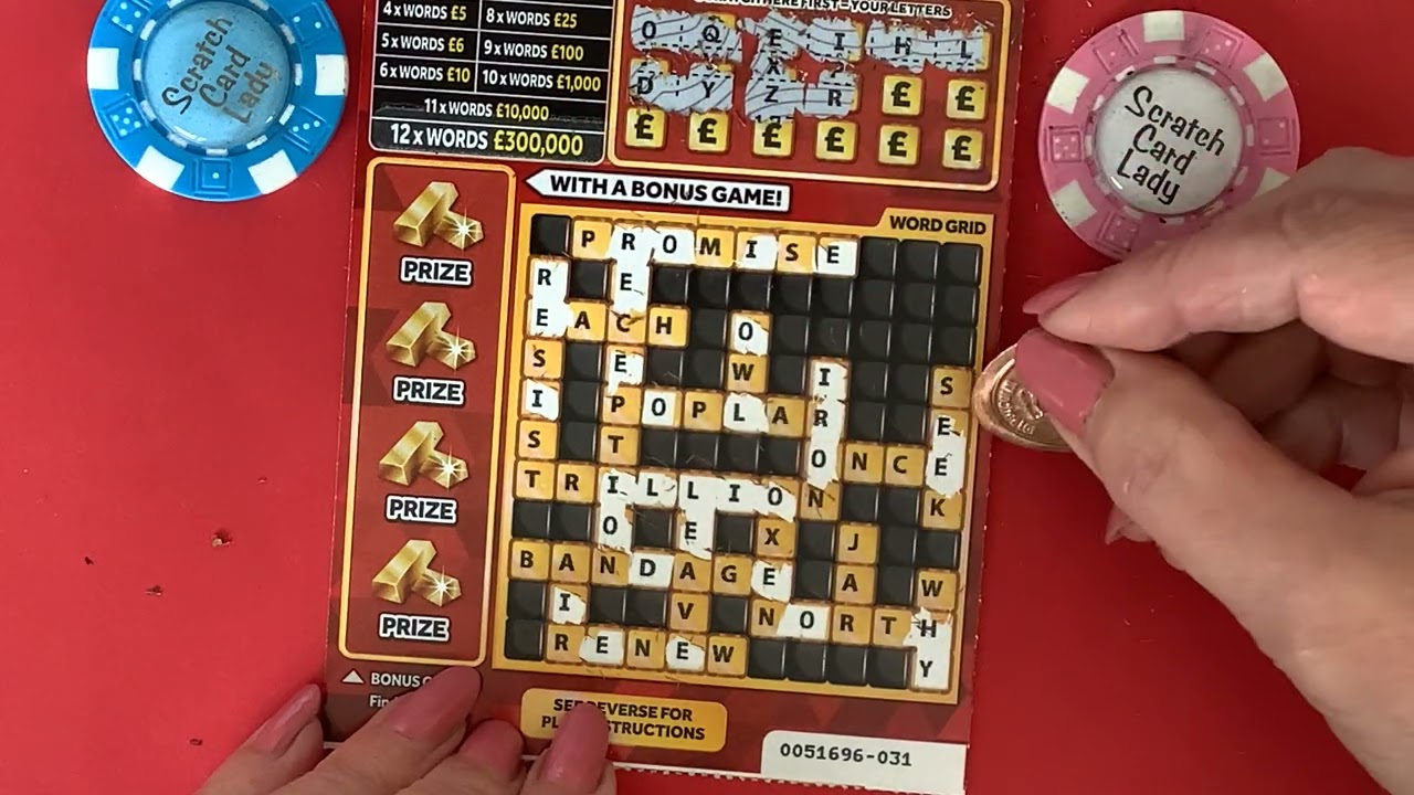 🤗Fun mid week session. £300k Cashword Bonus scratch card, not my usual session, is it worth it 🤞