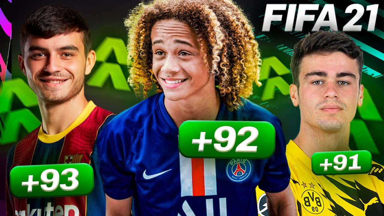 LAS MEJORES PROMESAS del MODO CARRERA en FIFA 21 (+90 de potencial)