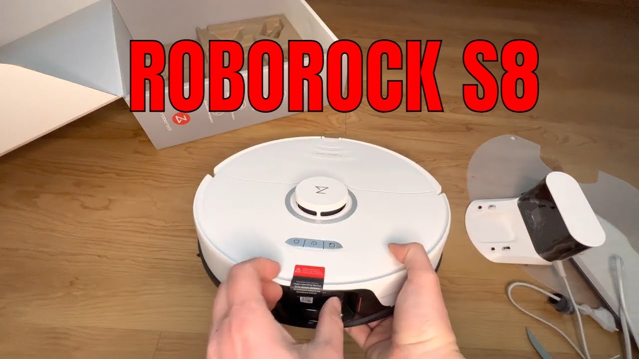 Roborock S8 Saugroboter unboxing