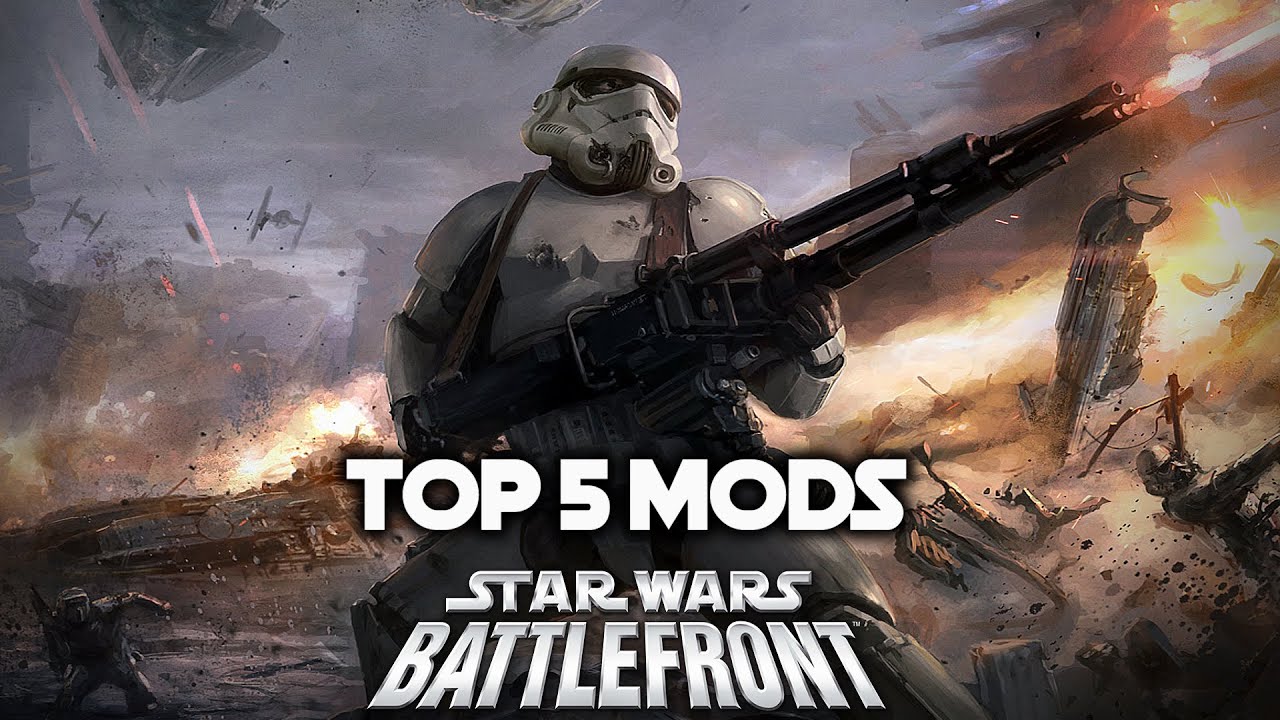 Топ-5 модов и карт для Star Wars Battlefront 1 (2004).
