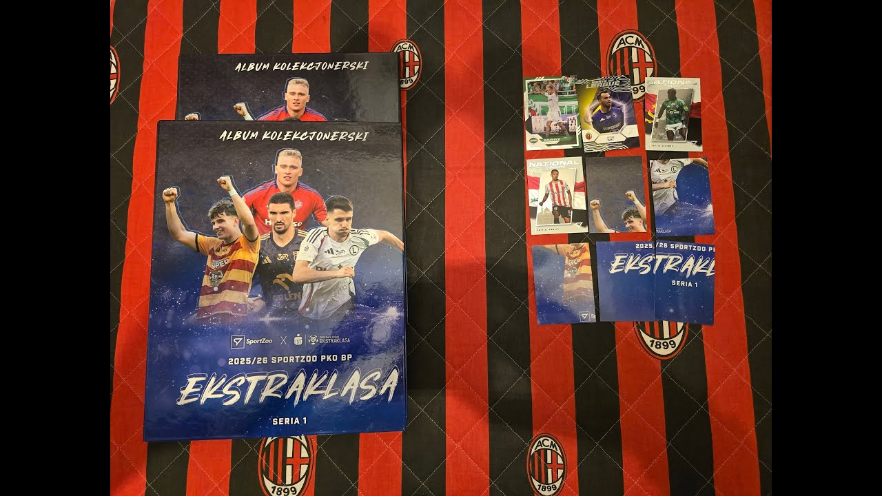 PKO BP EKSTRAKLASA 25/26 - UZUPEŁNIAM ALBUMY KARTAMI KTÓRE ZAKUPIŁEM - ILE DOŁOŻYŁEM KART???