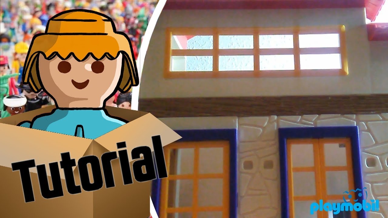 Tutorial de como construir una casa de Playmobil