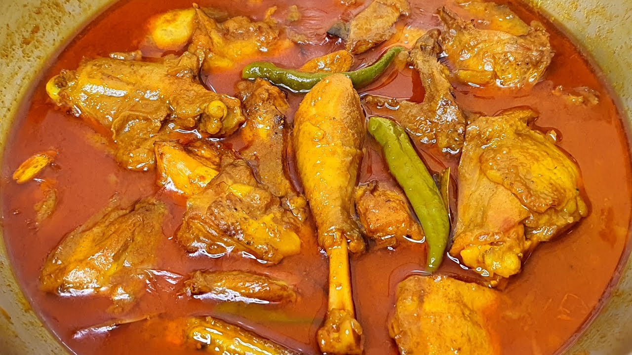 দেশি মুরগি রান্নার সবথেকে সহজ রেসিপি। Chicken Bhuna। Chicken Vuna Recipe। Chicken Ranna