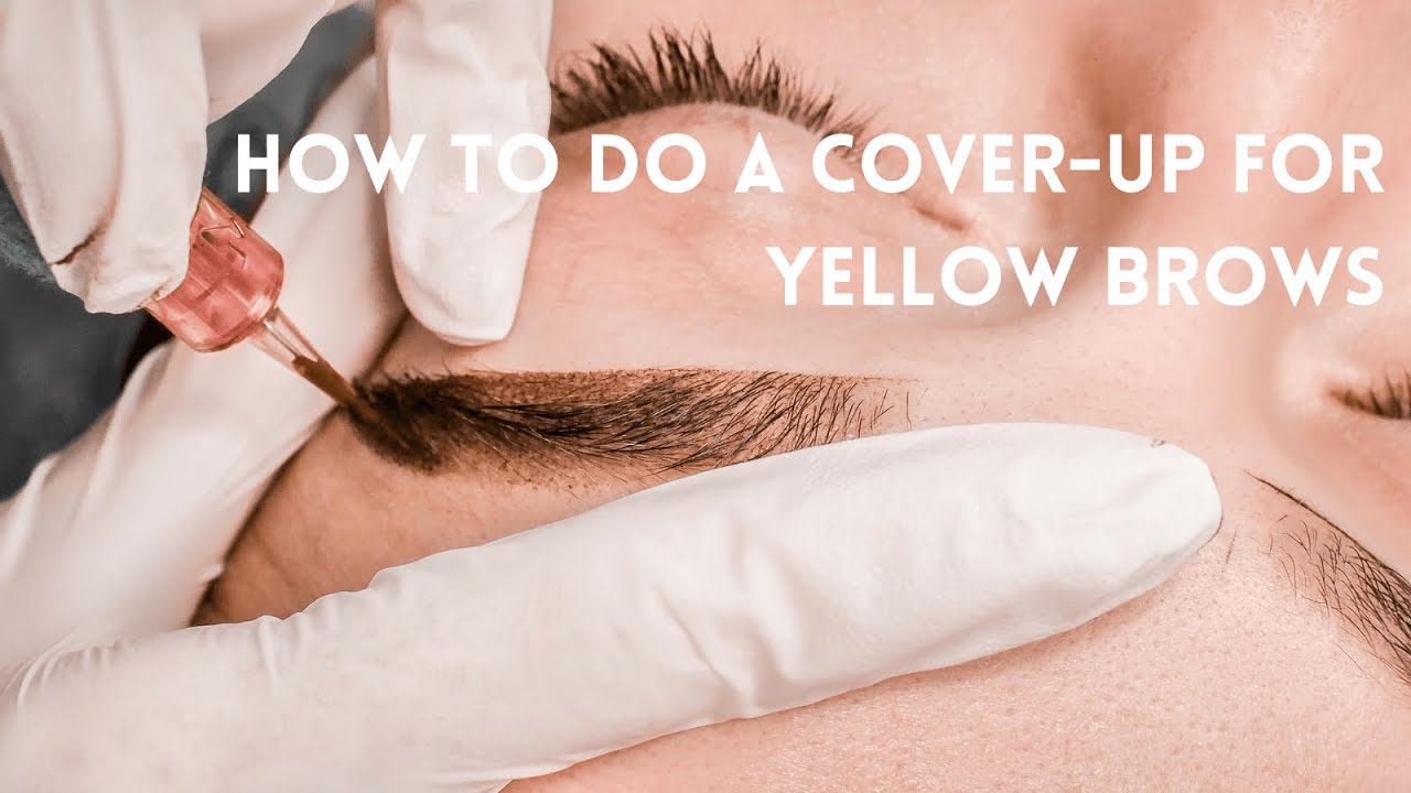 How To Do A Cover-Up For Yellow Brows