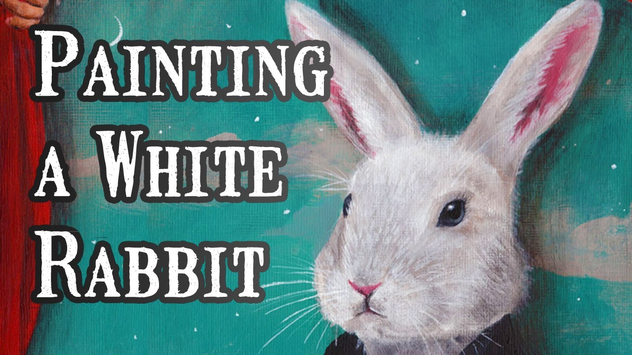 Painting a White Rabbit- №46