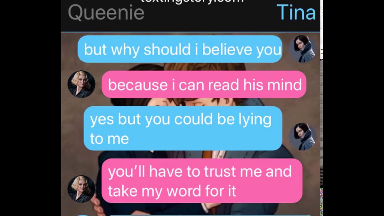 Newtina (Newt x Tina) Texting Story ~ One Shot