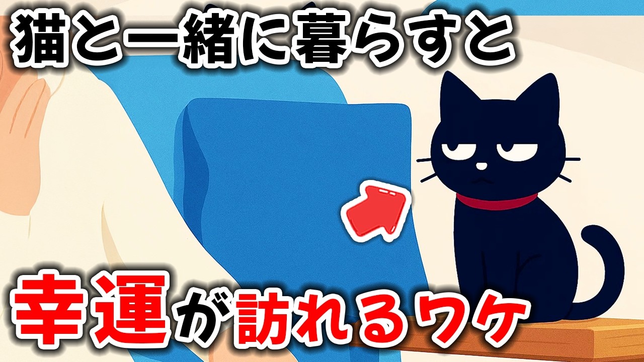 猫と一緒に暮らすと幸せになれる理由【猫雑学】