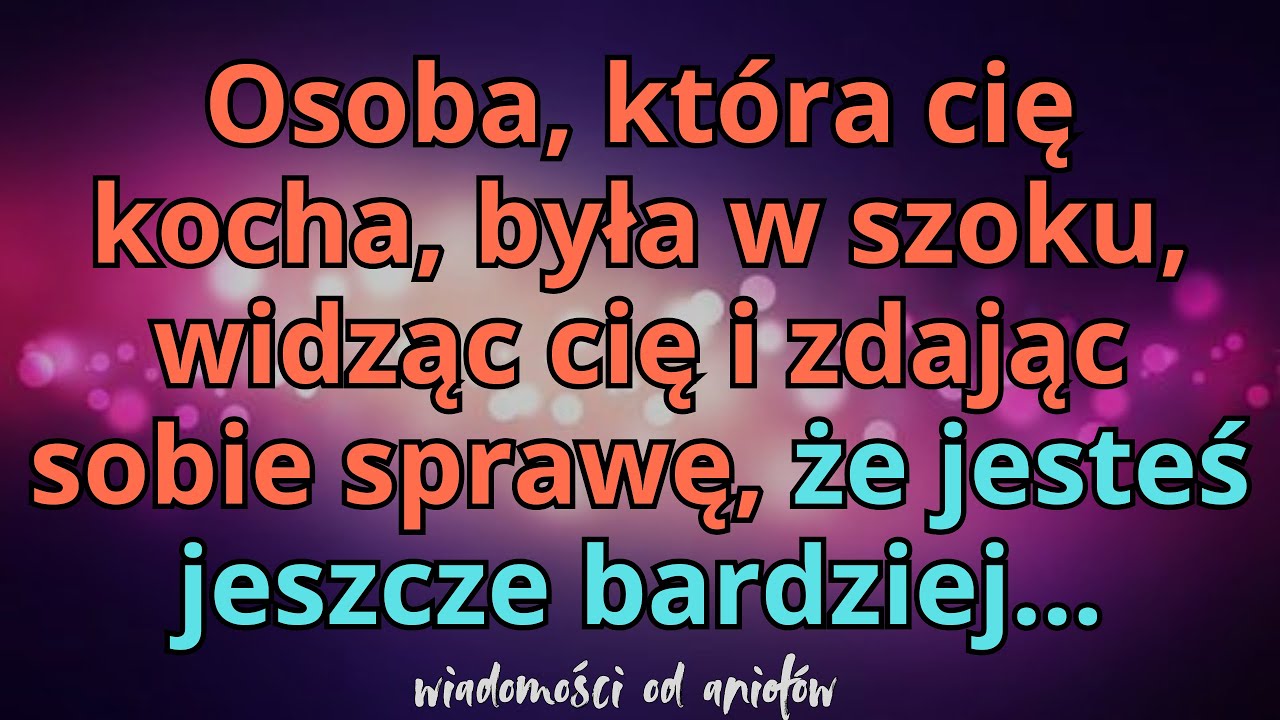 😮 Osoba, która cię kocha, była w szoku, widząc cię i zdając sobie sprawę, że jesteś jeszcze bardziej