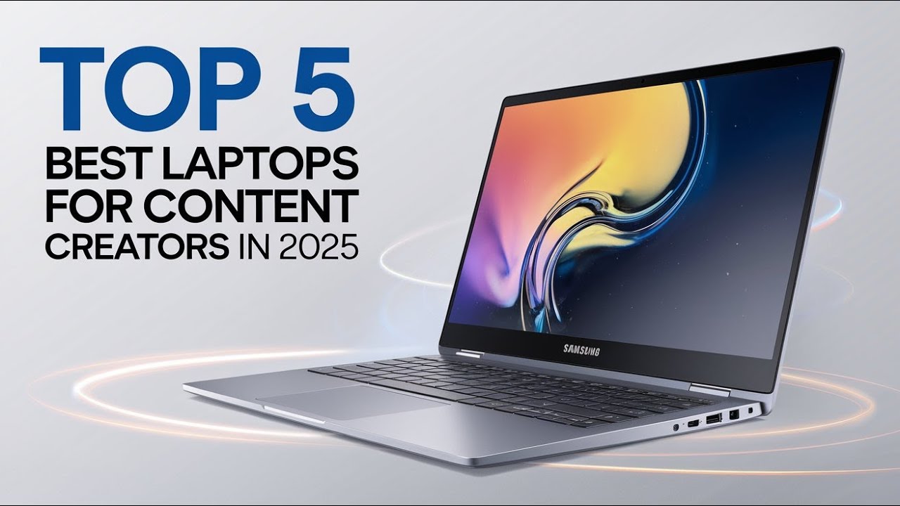 Top 5 Best Laptops for Content Creators in 2025 | Powerful Picks for Video, Photo & Design Work!