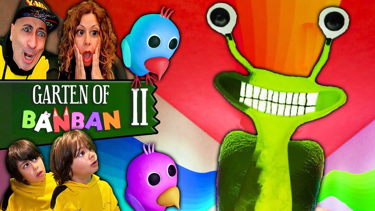 Los Opila minis son MONOS, y el CARACOL, no!! GARTEN of BAN BAN 2 - Ep.3