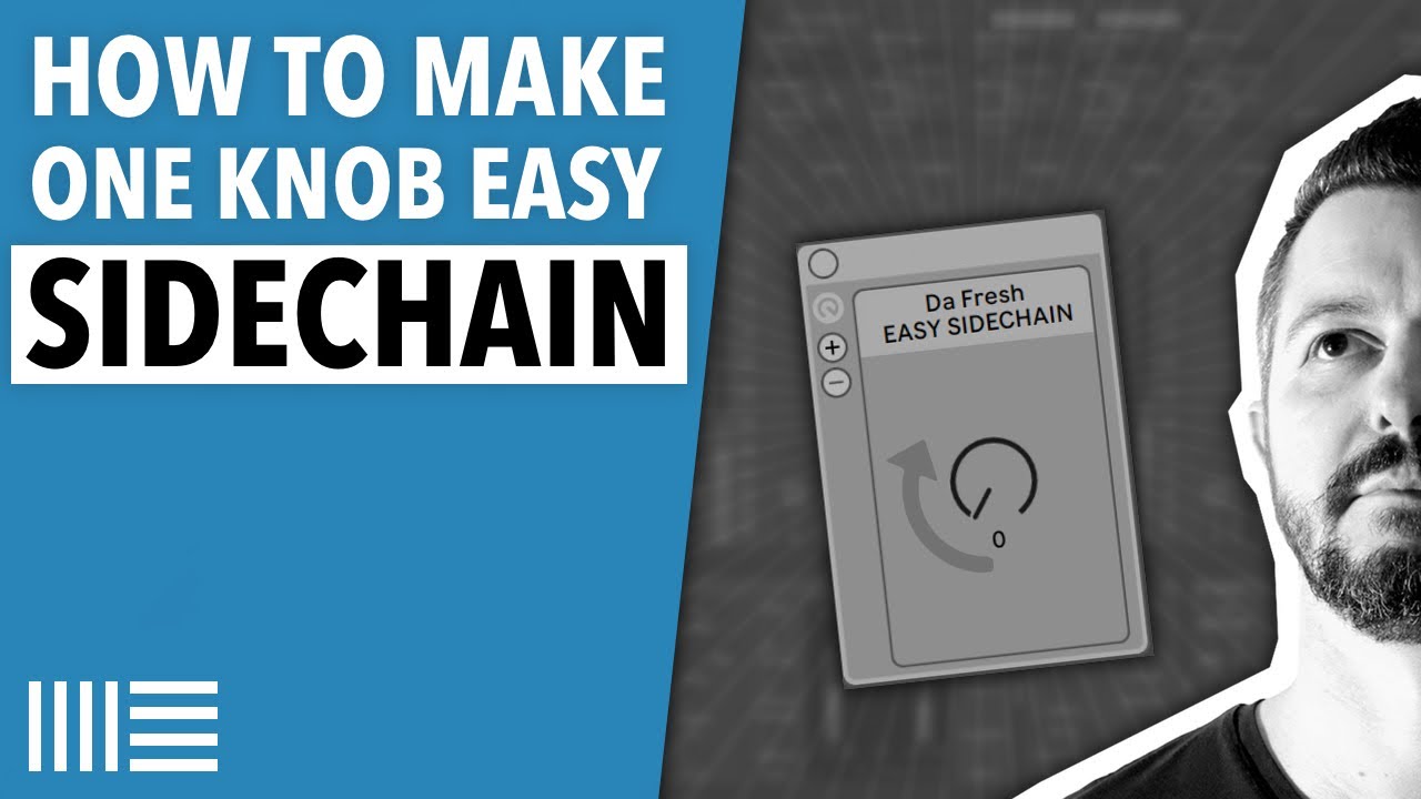 HOW TO MAKE ONE KNOB EASY SIDECHAIN | ABLETON LIVE