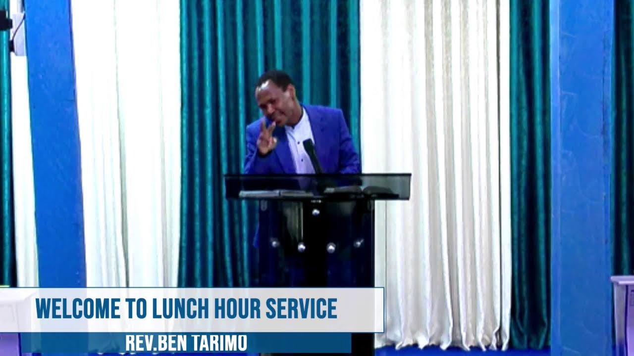 20/1/2026||WELCOME TO LUNCH HOUR SERVICE||REV.BEN TARIMOUJUMBE:KUOMBA KWA UFANISI