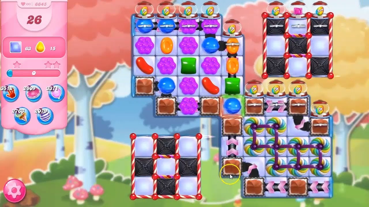 Candy Crush Saga LEVEL 6645 NO BOOSTERS